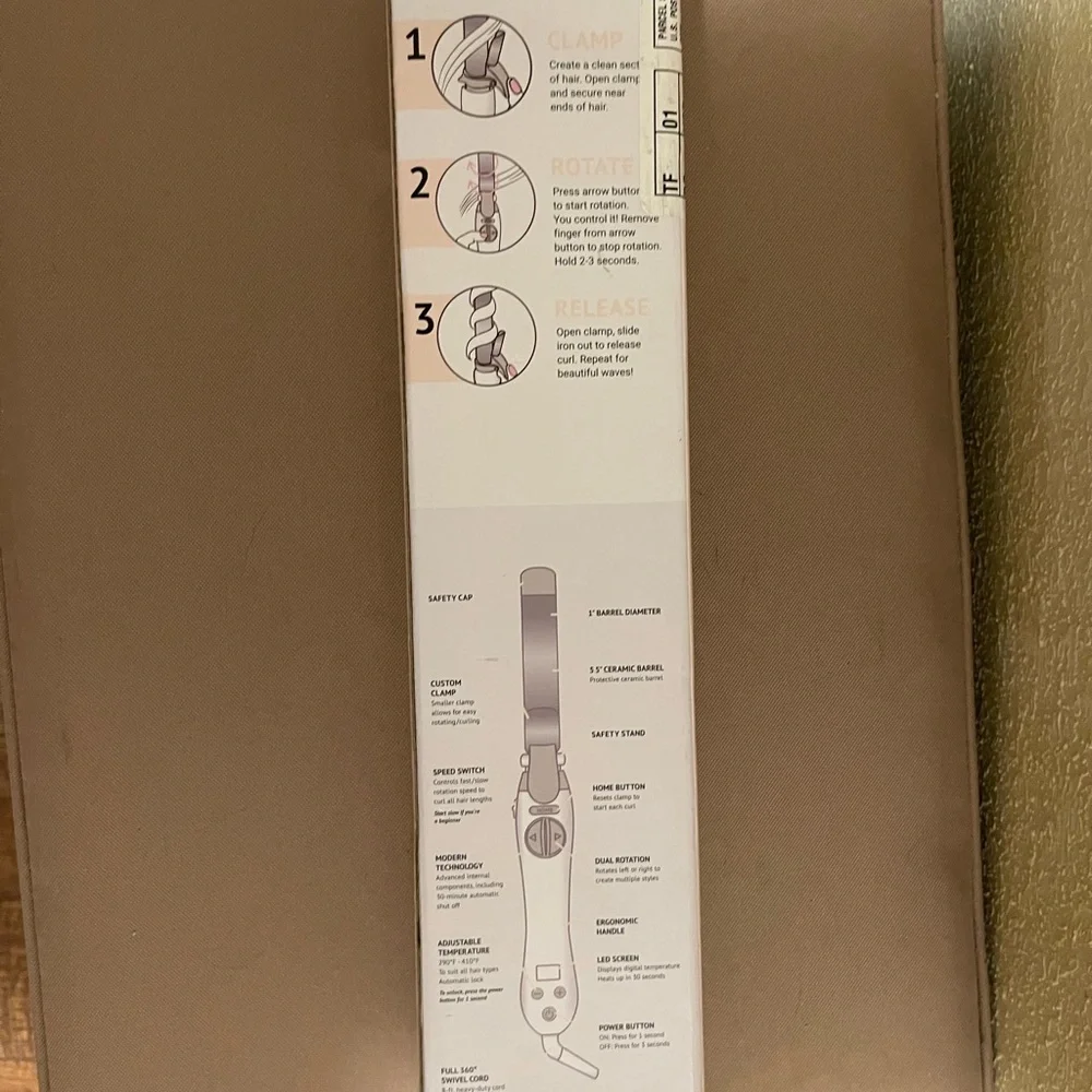 Beachwaver S1 Ceramic Rotating Curling Iron - Picture 2 of 3